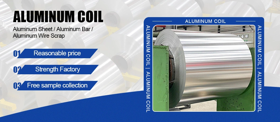 China Factory 3003 3004 Mill Finish Aluminum Coil 0.3mm Thick 5005 5052 5754 Aluminum Coil for Gutter