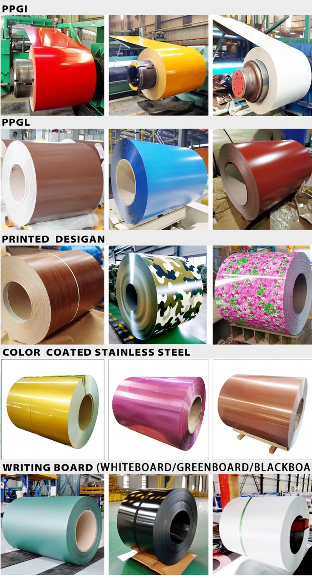 Painted Aluminum Coil Color Coated Steel Coil Price PVDF/PE Prepainted Aluminum Coil/Roll/Steel Sheet