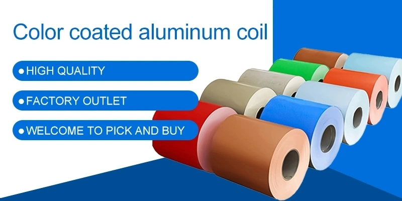 0.4-6mm Thick Aluminium Sheet 5083 5052 6061 6065 7072 T6 O - H112 Color Coated Painted Aluminum Coil Factory Price/ Color Painted Aluminum Coil