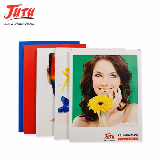 Jutu 1220 X 2440mm White PVC Foam Board Celuka Foam Board Rigid Foam Board